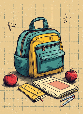 Cartable accrocheur pour une rentrée studieuse
